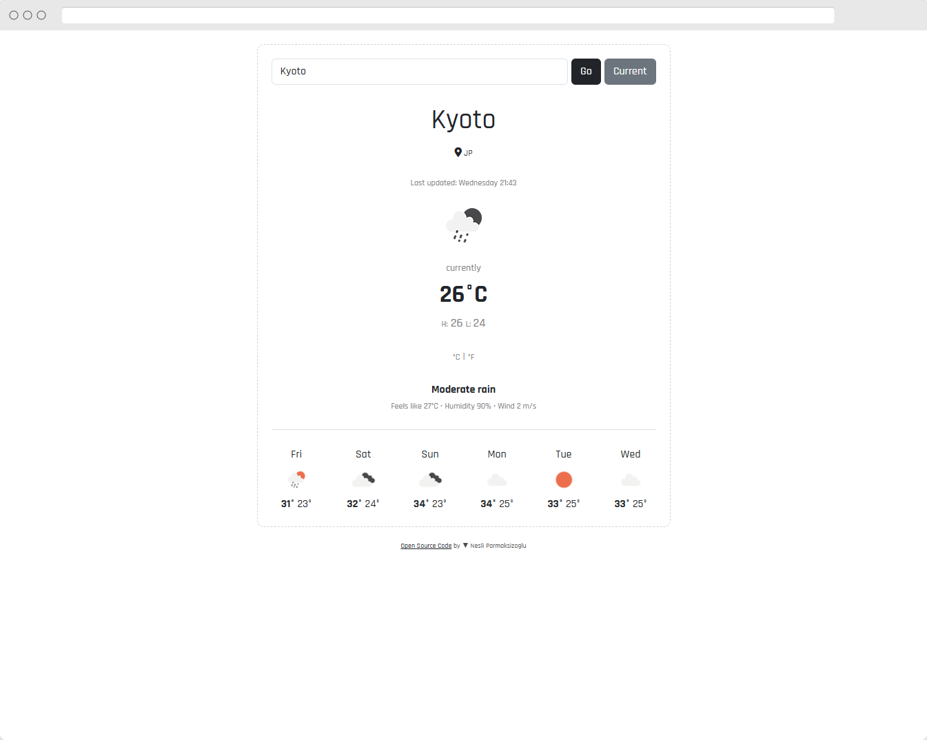 Screenshot 1 of Weather app: Weathering Grounds