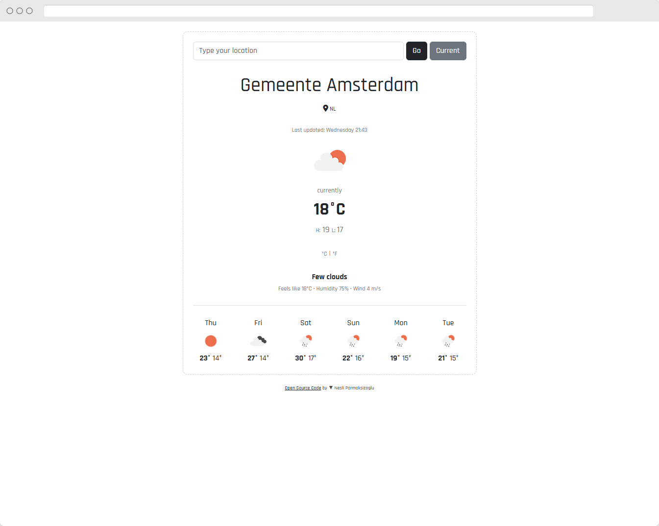 Screenshot 3 of Weather app: Weathering Grounds