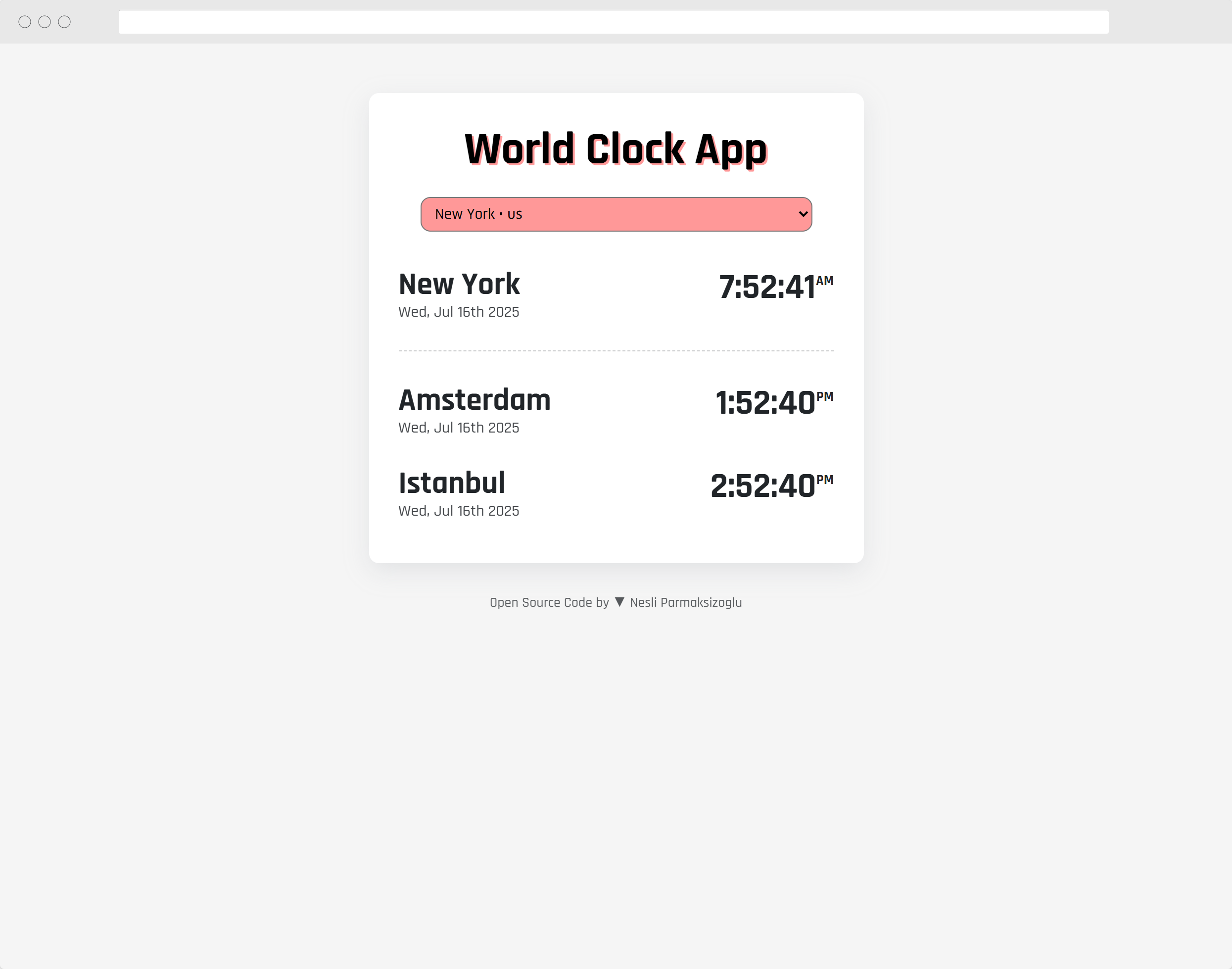 Screenshot 2 of World Clock
