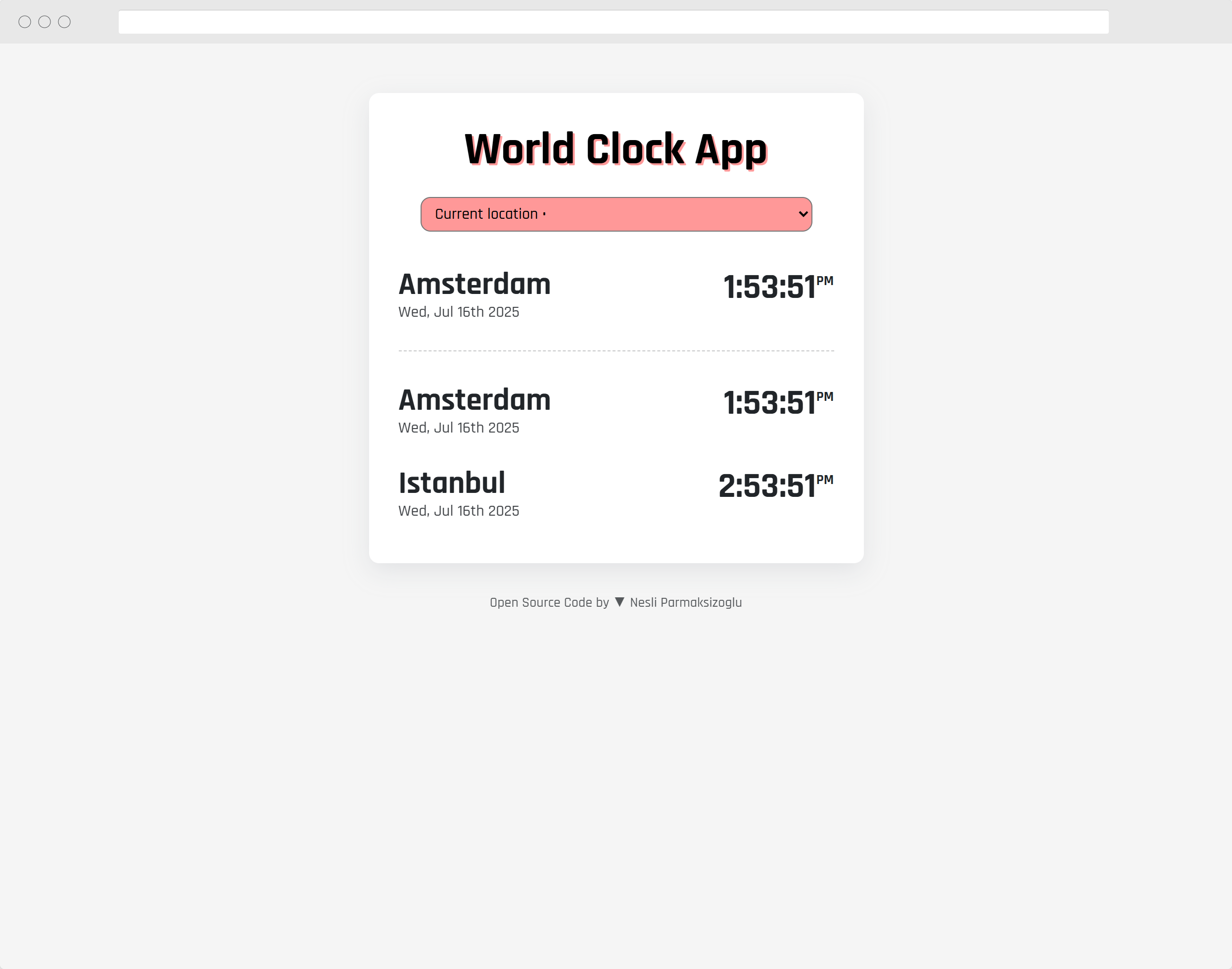 Screenshot 3 of World Clock